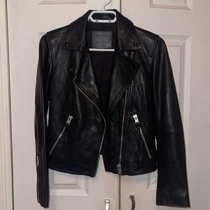 All saints leather Jacket